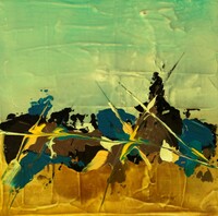 22-acrylique sur toile 20 x 20 cm