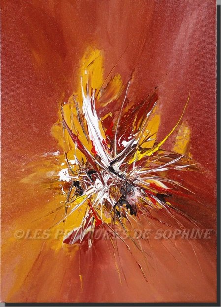 134 - "Explosion" 33 x 46 cm
