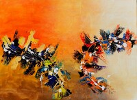 30-acrylique sur ttoiles 73 x 60 cm