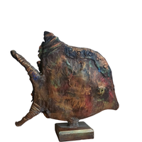 st17- sculpture prototype tiissu pigments
