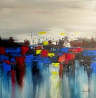 37a-acrylique sur toile 50 x 50 cm