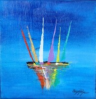 41-acrylique sur toile 20 x 20 cm