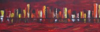 38-acrylique sur toile 120 x 40 cm