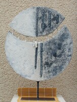 st11-sculpture home d&eacute;co stone art sur pied hauteur 62 cm