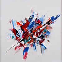 4c-acrylique sur bois 36 x 36 cm
